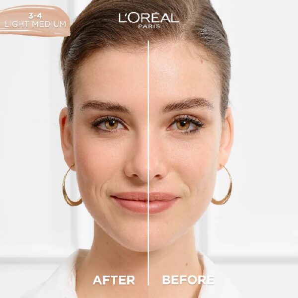 (2 pack) True Match Serum Foundation Makeup, 4.5-5.5 Rich Medium, 1 fl oz
