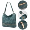 Hobo Bag Purses and Handbags for Women Top Handle Handbags with Zipper