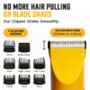 Cordless Hair and Beard Clipper with Scissors + Case