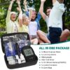 Blood Glucose Monitor Kit, 100 Glucometer Strips, 100 Lancets, 1 Blood Sugar Monitor, 1 Control Solution, Lancing Device and Carrying Bag