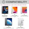Keyboard Case for iPad 9th/8th/7th Gen 10.2 inch, iPad Air 3rd, Pro 10.5 - Colorful Backlite Keyboard, 360 Rotatable Detachable Magnetic Protective Cover, Pencil Holder, Auto Sleep/Wake