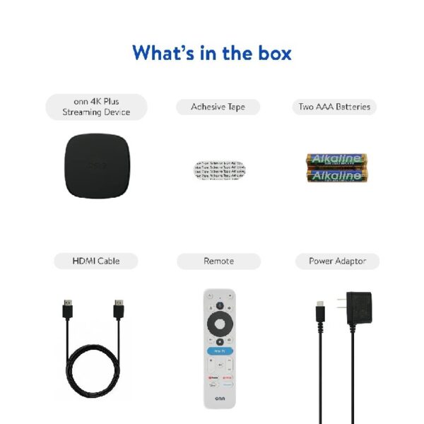 4K Plus Streaming Device, Google TV - Ultra-fast Streaming, Stunning 4K UHD, 16GB Storage, 2GB RAM, Dolby Vision & Atmos, Remote with Voice Control