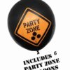 36 Boy'S Construction Balloons Happy Birthday Party Supplies Helium Latex