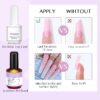 Acrylic Nail Kit Complete Set with Drill - White/Pink/Clear Acrylic Powder and Acrylic Liquid Set with Acrylic Nail Brush, Electric Nail Drill, Acid-Free Primer and Top Coat with Everything