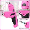 41-Piece Pink Tool Kit for Women - Lady’s Tool Set with Rechargeable 3.6V Electric Screwdriver & Wide-Access Tool Bag, Ideal for Home DIY and Daily Maintenance