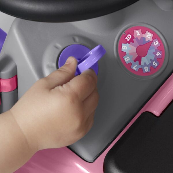Creativity Car, Ride-on and Push Walker, Pink, Multipack Quantity 1