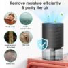 700ml Small Dehumidifiers with LED Light 2200 Cubic feet (215 Sq. ft)
