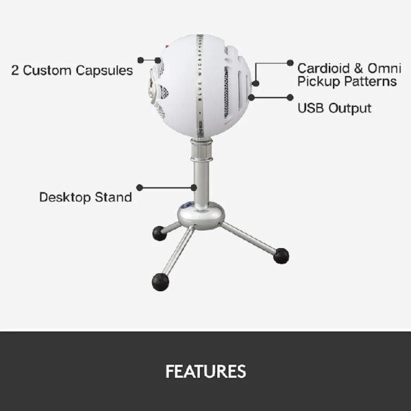 Snowball - Microphone - white