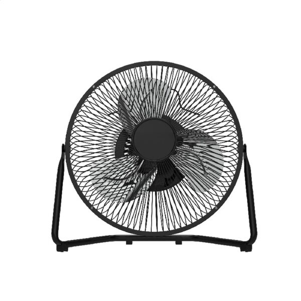 High Velocity Desk Fan, 3-Speed Electric Fan with Metal Blades and Safety Grilles