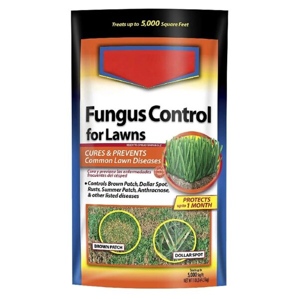 701230A Effective Fungicide with Disease Prevention Fungus Control for Lawns, 10-Pound, Granules