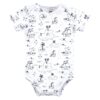 Short Sleeve Bodysuits, 5-Pack, Newborn- 24 Months