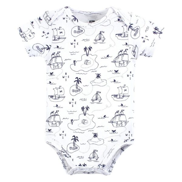 Short Sleeve Bodysuits, 5-Pack, Newborn- 24 Months