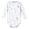 Cotton Long-Sleeve Bodysuits, 7-Pack, Preemie-24 Months