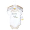 Short Sleeve Bodysuits, 5-Pack, Newborn- 24 Months
