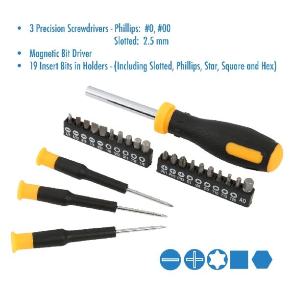 32-Piece Expanded Tool Kit with Bag 21044