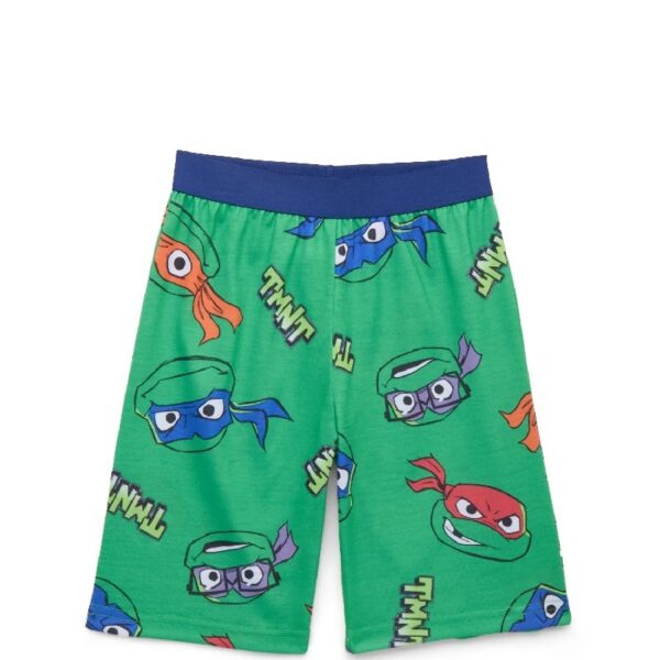 Teenage Mutant Ninja Turtles Boys Graphic Print Tee and Shorts Sleep Set, 2-Piece, Sizes 4-12