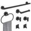 Bathroom Hardware Set, 7 Pieces Bathroom Accessories Set Includes 24