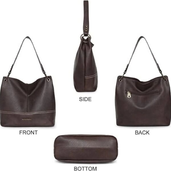 Hobo Bag Purses and Handbags for Women Top Handle Handbags with Zipper