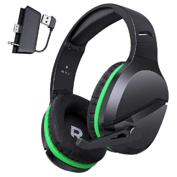 X3 Wireless Gaming Headset for Xbox Series X|S, PS5, PC, Mac – Bluetooth Headphones with Noise Cancelling Mic, 60H Playtime, Low Latency - White