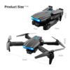 4aa9aa9858654df79facb3300157818e Drone with 4K HD Dual Camera for Adults Kids, RC Quadcopter with 2 Modular 1800mAh Batteries for 30 Mins Long Flight