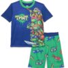 Teenage Mutant Ninja Turtles Boys Graphic Print Tee and Shorts Sleep Set, 2-Piece, Sizes 4-12