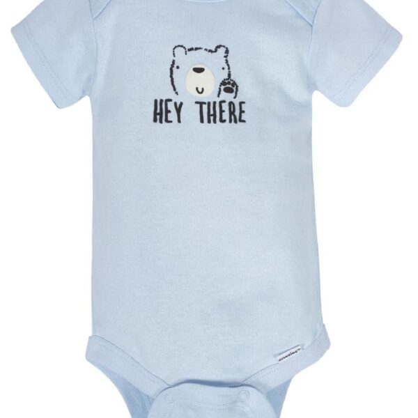 Baby Boy Short Sleeves Onesies Bodysuits, 8-Pack, Sizes Newborn-12M