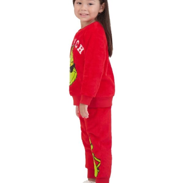 The Grinch Toddler Printed Sweatshirt and Jogger Set, Sizes 2T-5T