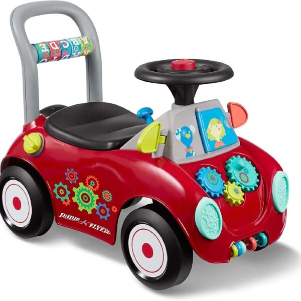 Creativity Car, Ride-on and Push Walker, Pink, Multipack Quantity 1