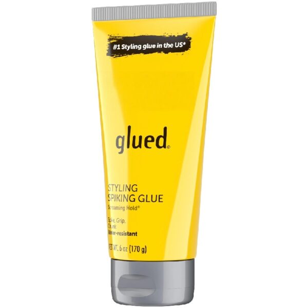 (4 pack) Glued Styling Spiking Hair Gel, 6 oz