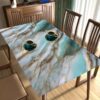 Light luxury imitation marble stickers for furniture renovation kitchen stove tabletop decoration high temperature resistance waterproof oil Peel And Stick wallpaper