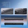 S20L Sound Bars for TV, 3D Surround Sound System TV Sound Bar, 2.1 ch Home Theater Audio with Built-in Subwoofer,50W TV Speakers | HDMI ARC, Bluetooth, Optical, RCA, USB & AUX Wall Mountable