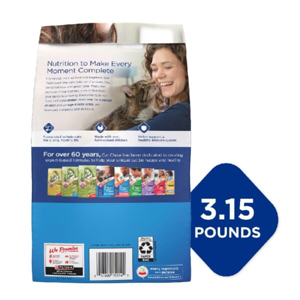 Purina Cat Chow Complete, Dry Cat Food, Chicken, 20 lb Bag