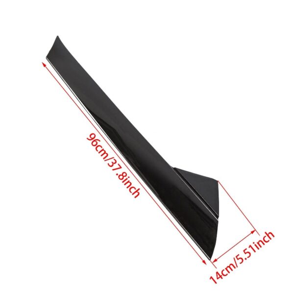 Left Windshield A-Pillar Molding Trim Kit for 2011-2019 Ford Explorer 4 Door Utility W/Side Tape Replacement for BB5Z-7803145-AA BB5Z-7803137-AB