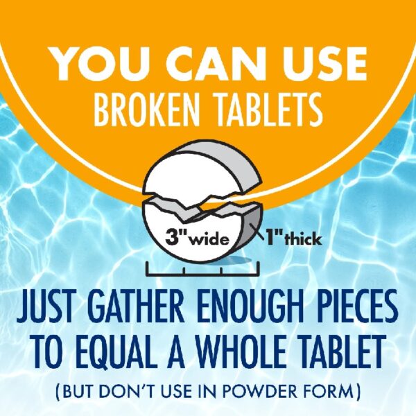 Clear Balance Swimming Pool Alkalinity  pH Maintenance Tablets, White, 1 Pack, 24 Count