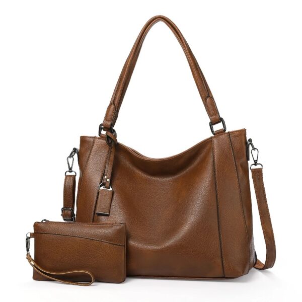 Sendfen Handbags for Women Shoulder Bags Tote Satchel Hobo 4pcs Purse Set