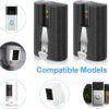 6040mAh 3.65V Rechargeable Ring Camera Replacement Battery Compatible with Ring Video Doorbell 2/3/4/3 Plus/, Spotlight Cam, Stick Up Cam(2 Pack)