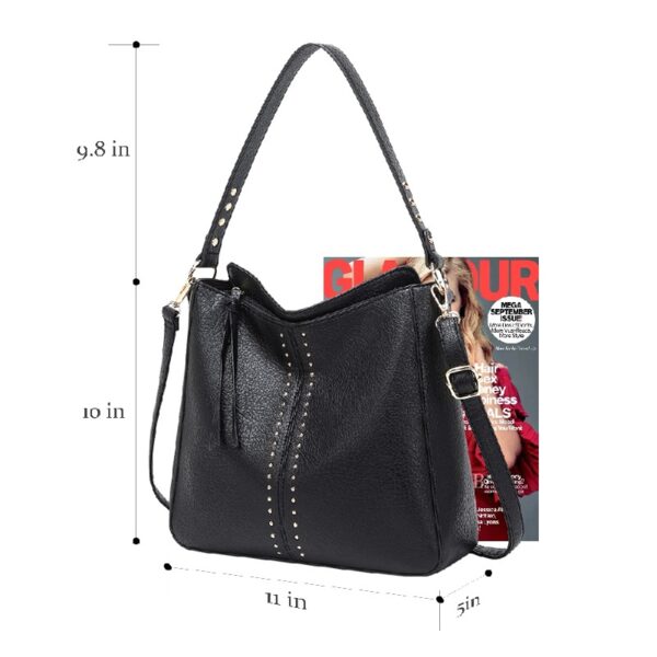 Hobo Bag for Women Crossbody Purse and Handbags Ladies Chic Shoulder Bags, Red