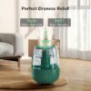 Humidifiers for Bedroom, 6.8L 32H Runtime Supersized Cool Mist Humidifier for Large Home Plants Baby Nursery