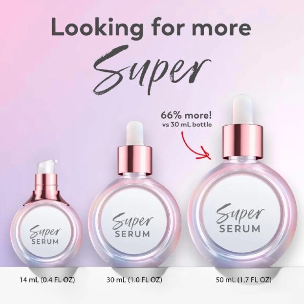 Skin Care Super Serum Facial Serum, 5 in 1 Anti-Aging, All Skin Types, 1.0 fl oz