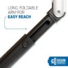 Electric Back Shaver and Hair Trimmer for Men Body Groomer with Extendable Back Blade Electric Razor for Hard to Reach Areas Back Shavers and Manscaping Tool for Men Battery Powered