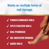 Multi-Purpose Nail Repair, Nail Solution for Discolored and Damaged Nails, 0.43 oz