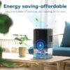 33Oz Dehumidifier Small Dehumidifiers for Room 280sq.ft with Auto-off, 7 Colors LED Light