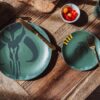 Star Wars Boba Fett Mandalorian Stoneware Plates & Bowl Collection | 4-Piece Set