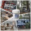 397mg Water Purification Tablets (100 Pack). Fast Acting Water Filtration System for Camping, Hiking, Emergencies, and Outdoor Adventures