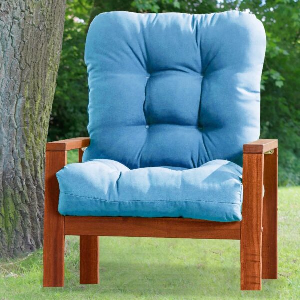 42” x 21” Hawaii Back Chair Outdoor Seating Cushions, Durable Polyester