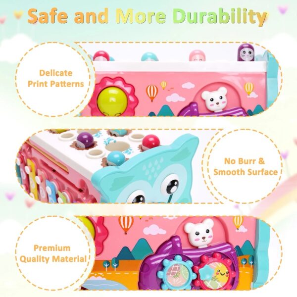 Learning Toys 8 in 1 Baby Busy Toys Toddler Educational Gifts for Kids 1- 3Y Boys & Girls