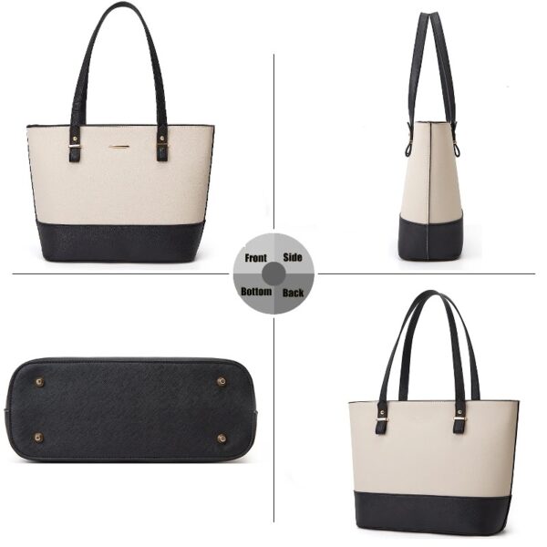Sendfen Handbags for Women Shoulder Bags Tote Satchel Hobo 4pcs Purse Set