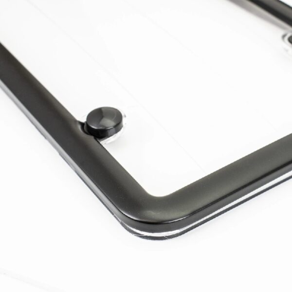 (2 pack) Auto Drive Anti-theft License Plate Cover and Frame