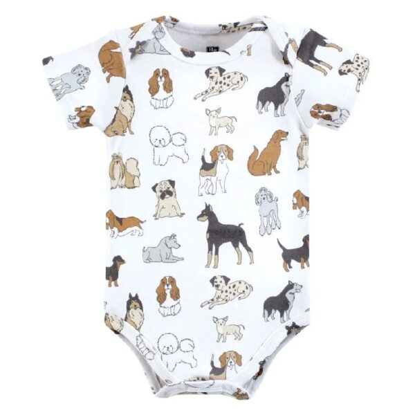 Short Sleeve Bodysuits, 5-Pack, Newborn- 24 Months