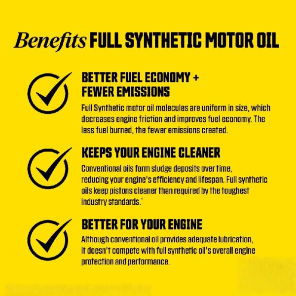 Platinum Full Synthetic 0W-20 Motor Oil, 5 Quart